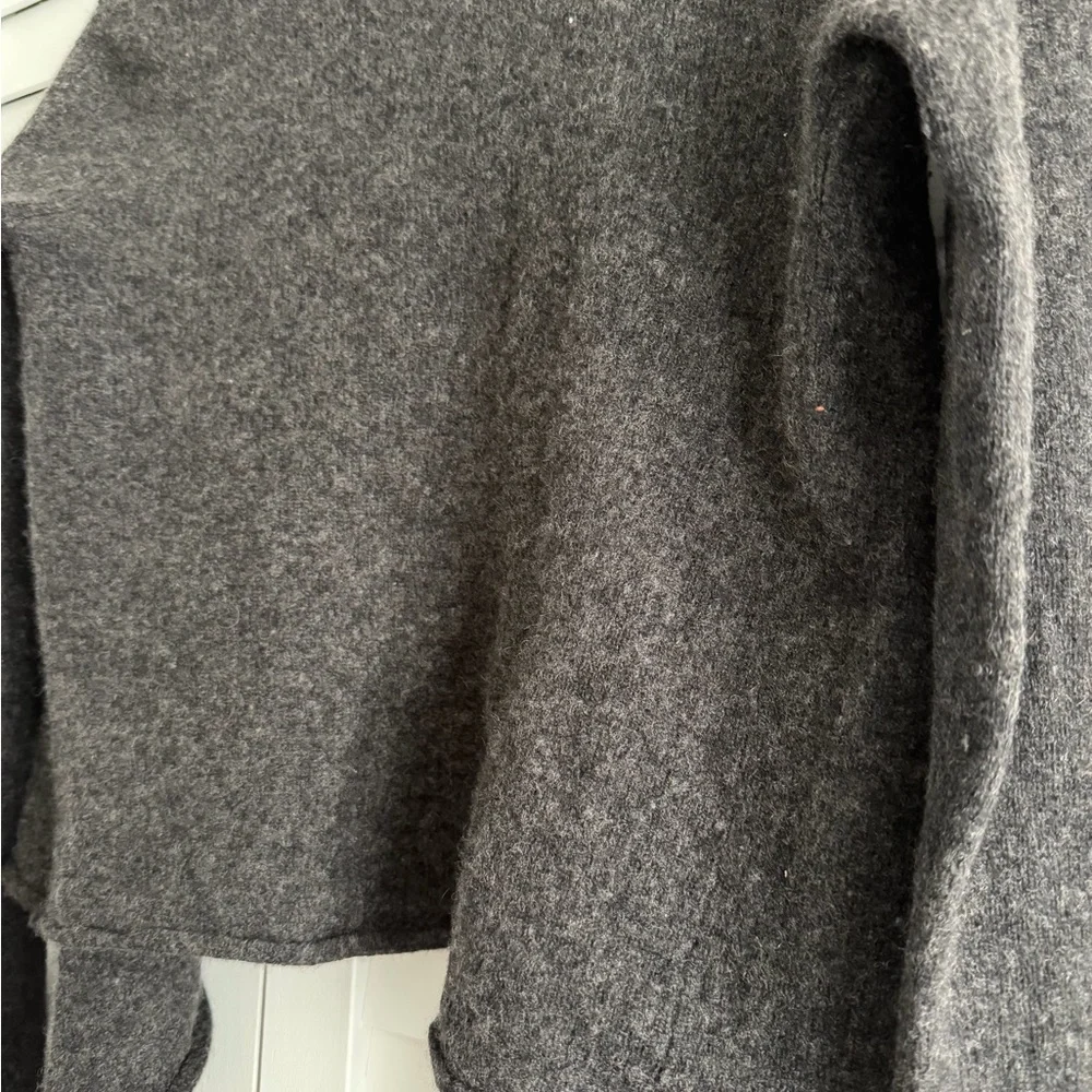 Philosophy Dark Gray Open Front Cardigan - Picture 7 of 7